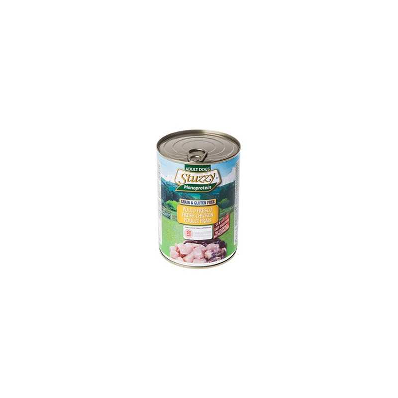 STUZZY DOG Monoprotein Poulet frais 400 g. STUZZY DOG Monoprotein Poulet frais 400 g.