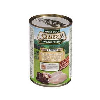 STUZZY DOG Monoprotein Tacchino Fresco 400 gr. -