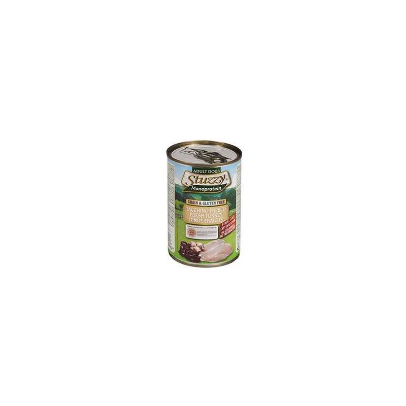 STUZZY DOG Monoprotein Dinde frais 400 g.