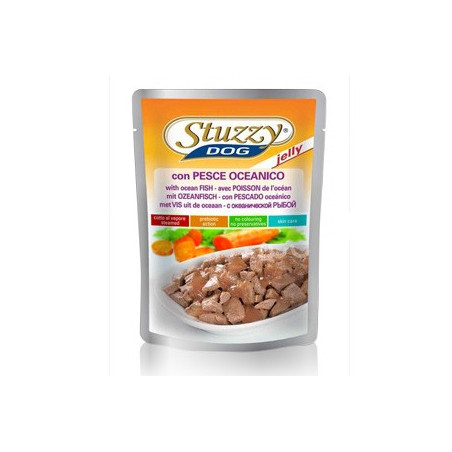 STUZZY DOG Pesce Oceanico in Gelatina 100 gr. - 