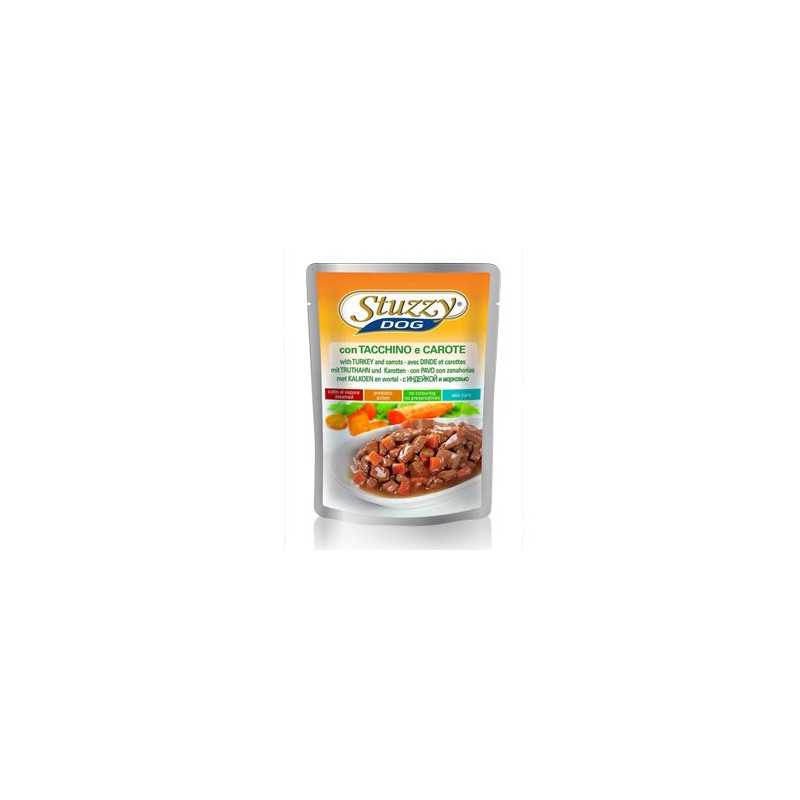 STUZZY DOG Dinde et Carottes 100 g. STUZZY DOG Dinde et Carottes 100 g.