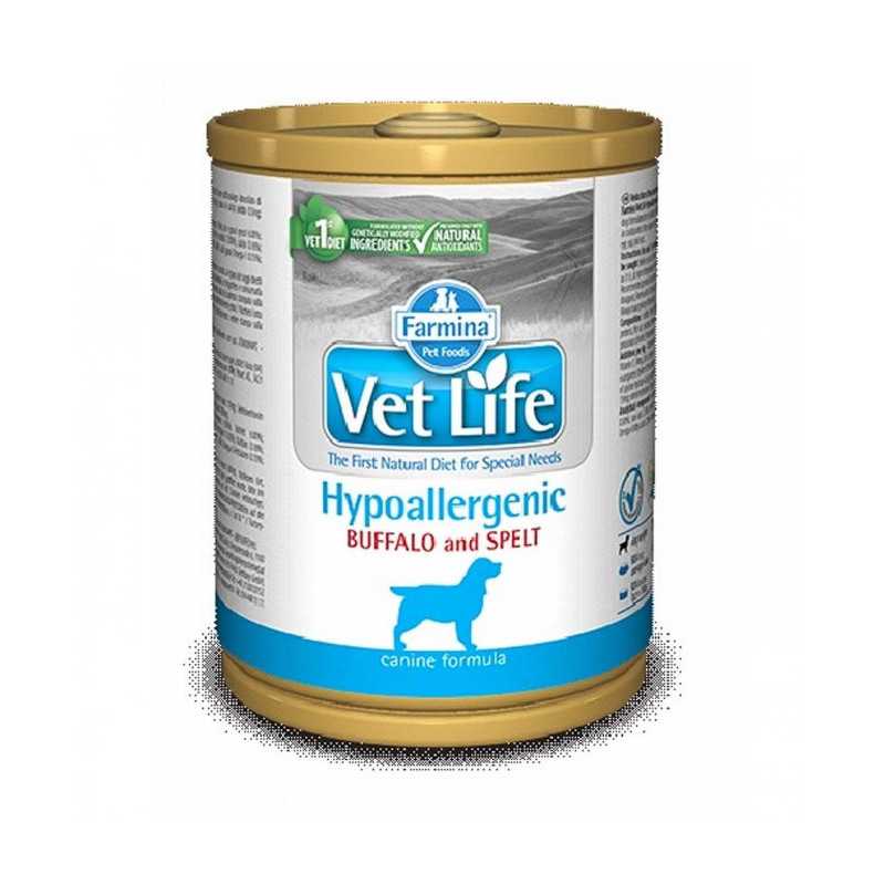 FARMINA VET LIFE Hypoallergenic Bufalo 300 g. FARMINA VET LIFE Hypoallergenic Bufalo 300 g.