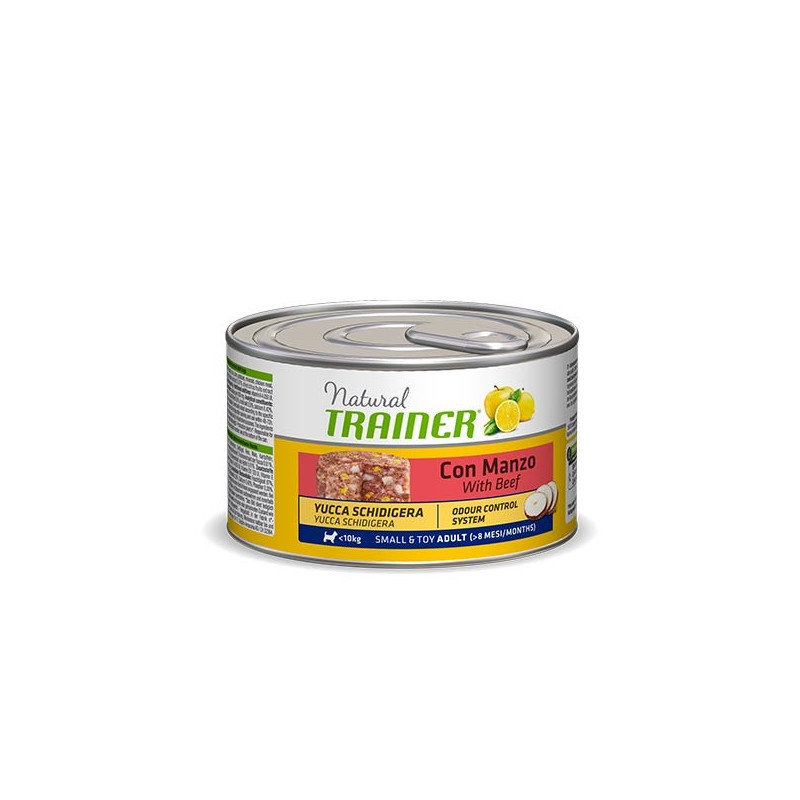 TRAINER Natural Adult Small & Toy mit Rind 150 gr.