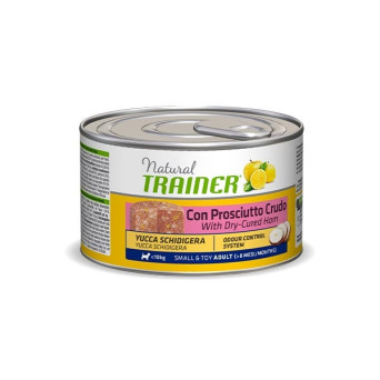 TRAINER Natural Adult Small & Toy with Raw Ham 150 gr.