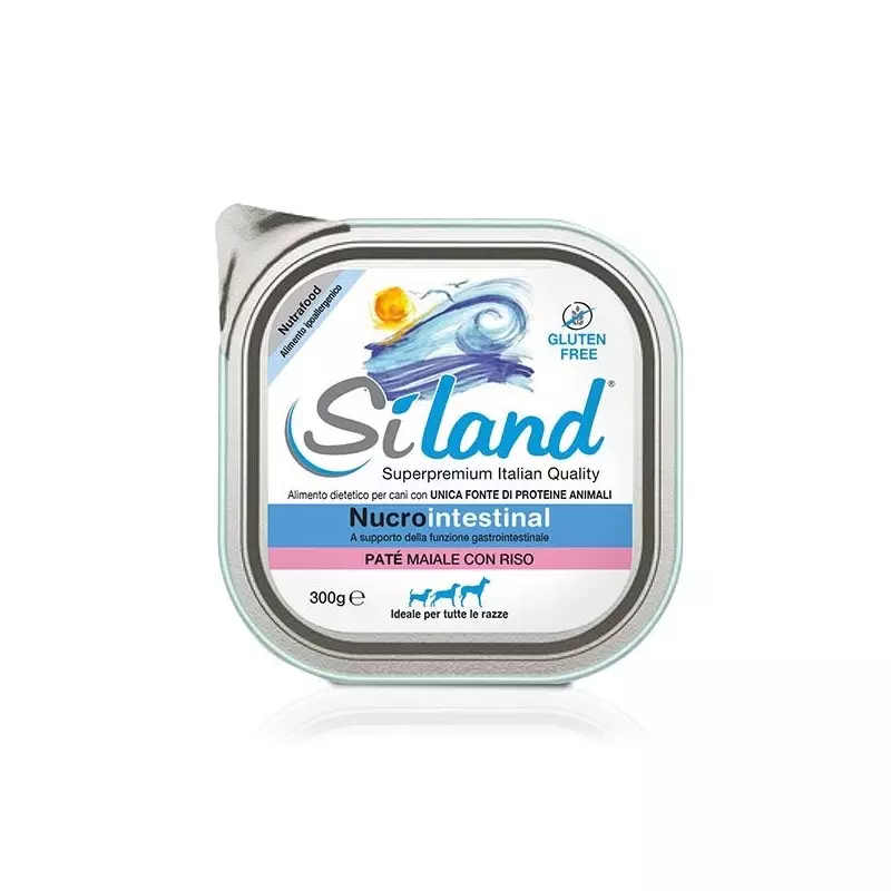 Siland Nucerintestinal Pork Patè with Rice 300 gr. Siland Nucerintestinal Pork Patè with Rice 300 gr.