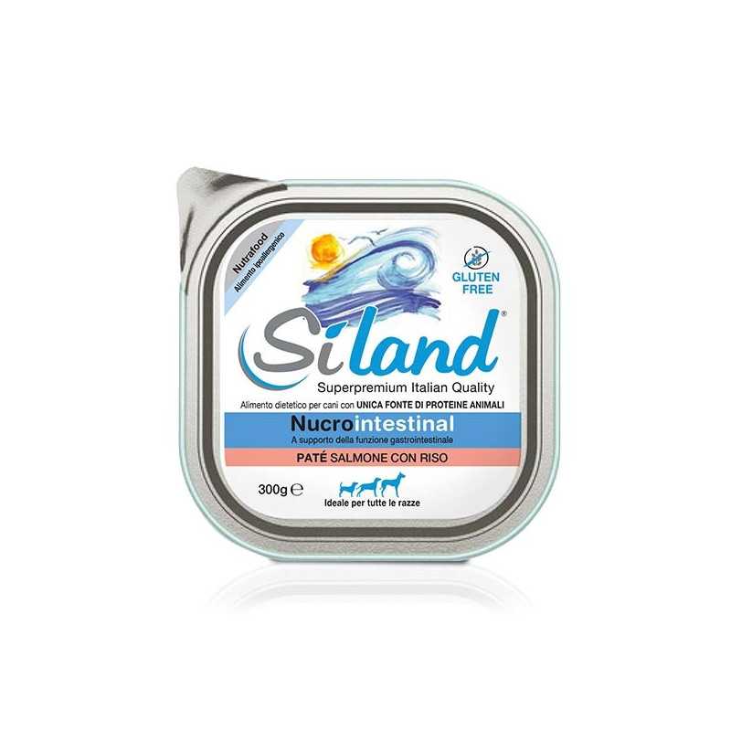 Siland Nucrointestinal Patè Saumon avec Riz 300 g. Siland Nucrointestinal Patè Saumon avec Riz 300 g.