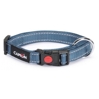 CAMON Collar LowTension Reflex Blue 15x260 / 400 mm.