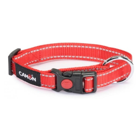 CAMON Collare LowTension Reflex Rosso 20x330/530 mm. - 