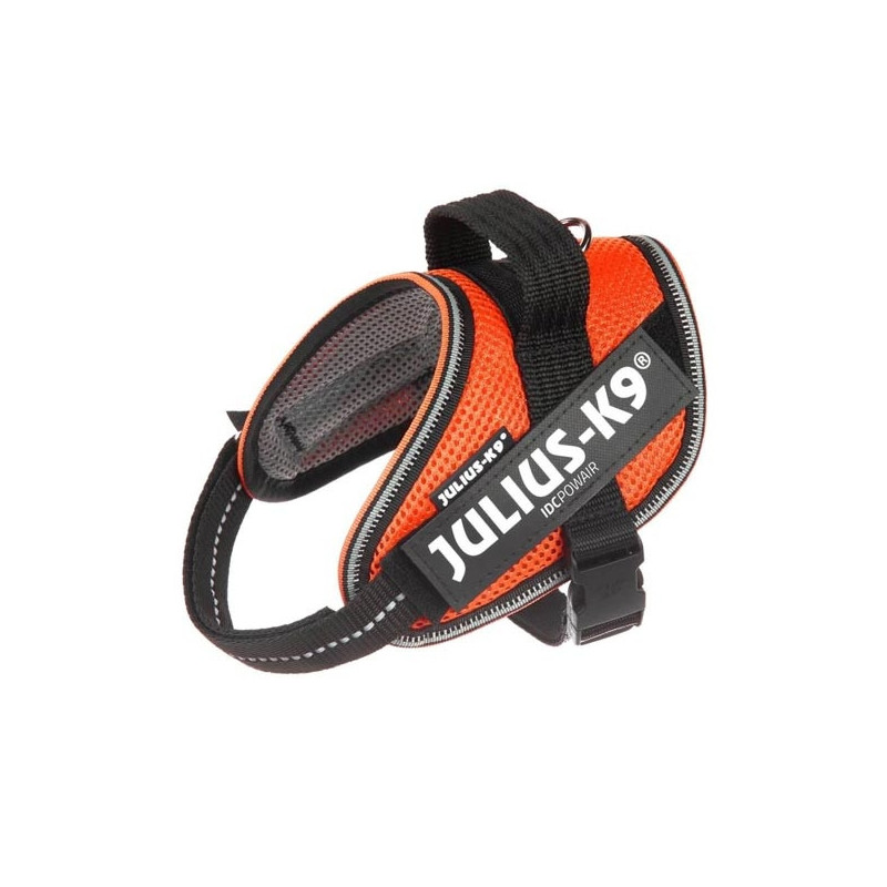 JULIUS K9 IDC-Powair Summer Harness Orange Size S