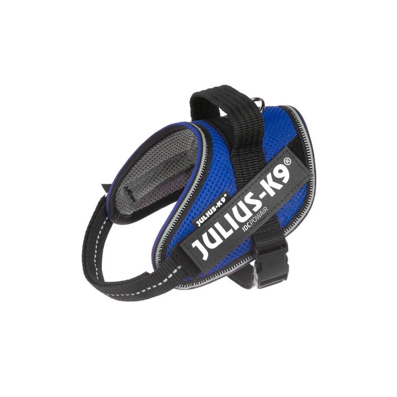 JULIUS K9 IDC-Powair Summer Harness Blue Size XXXS