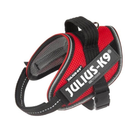 JULIUS K9 IDC-Powair Summer Harness Red Size XXXS