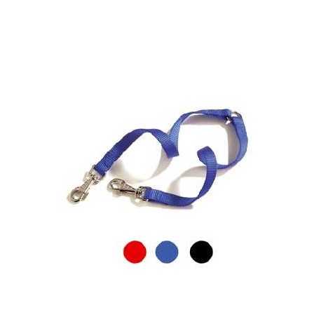 CAMON Accoppia Cani in Nylon Blu 12x350 mm. - 