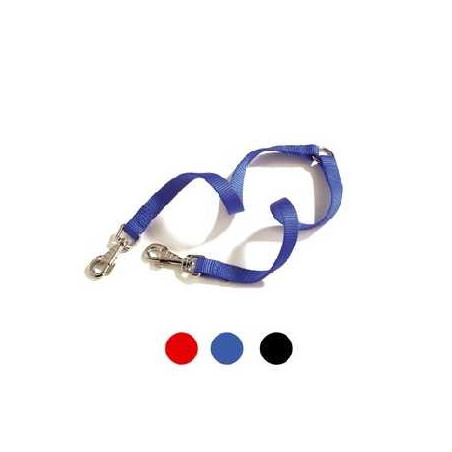 CAMON Accoppia Cani in Nylon Blu 12x350 mm. - 