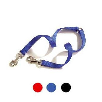 CAMON Pair of Dogs in Blue Nylon 15x350 mm.
