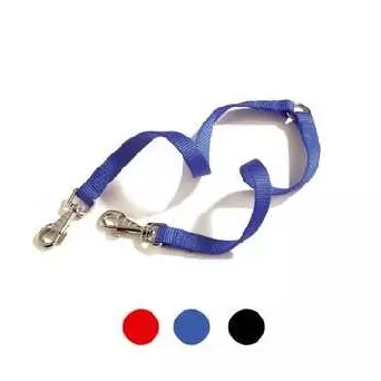 CAMON Accoppia Cani in Nylon Rosso 15x350 mm. - 