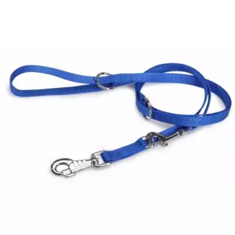 CAMON Blue Nylon Training Leash 25x2000 cm. - F131 / 02