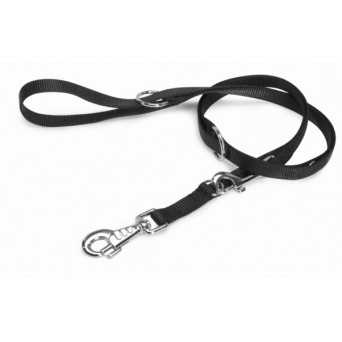CAMON Guinzaglio Addestramento Nylon Nero 18x2000 cm. - F127/03 - 