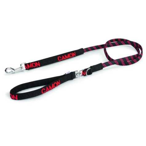 CAMON Laisse Elasticizzato da Conduzione Rouge DC410/A 15x15000 mm.