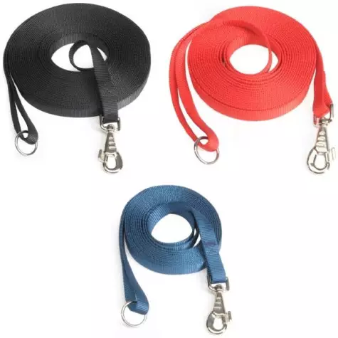 CAMON Lange Leine aus rotem Nylon F111 / 01 15 mm. x 6 m