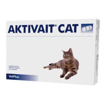 VETPLUS Aktivait Neurological Supplement Cat 60 cp.