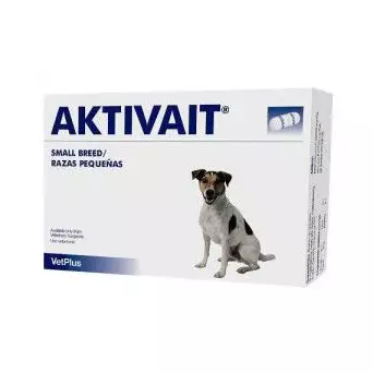 VETPLUS Aktivait Neurologische Ergänzung Hunde kleiner Rassen 60 cp.