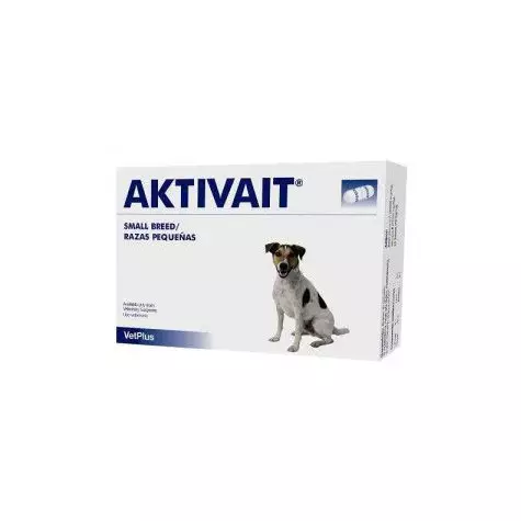 VETPLUS Aktivait Integratore Neurologico Cani Taglia Piccola 60 cp. - 
