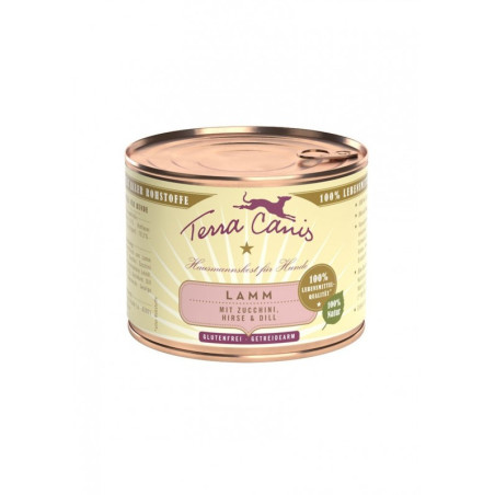 TERRA CANIS Classic Agnello con Zucchine, miglio e aneto 200 gr. - 