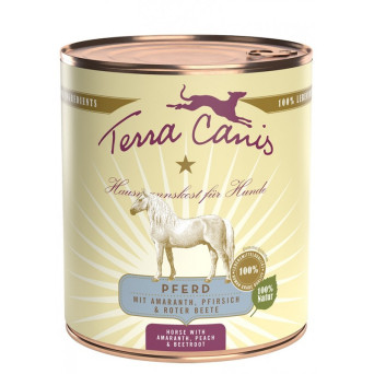 TERRA CANIS Classic Cavallo con amaranto, pesca e barbabietola 800 gr. - 