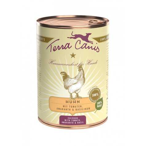 TERRA CANIS Classic Poulet avec Amaranto, pomodori et basilico 400 g.