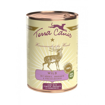 TERRA CANIS Classic Selvaggina con Zucca, amaranto e mirtilli rossi 400 gr. - 