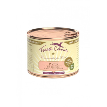 TERRA CANIS Classic Turkey with Broccoli, pear and potatoes 200 gr.