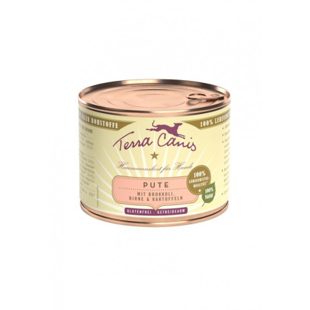 TERRA CANIS Classic Tacchino con Broccoli, pera e patate 200 gr. - 