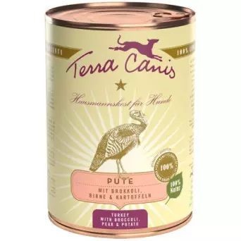 TERRA CANIS Classic Pute mit Brokkoli, Birne und Kartoffeln 400 gr.