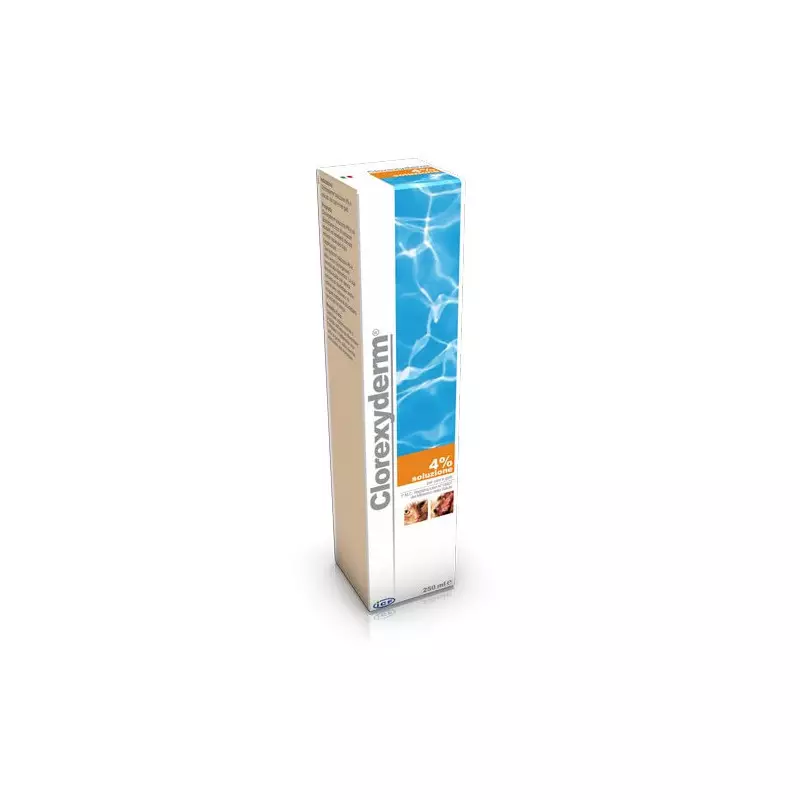 ICF Clorexyderm Soluzione 4% 250 ml. ICF Clorexyderm Soluzione 4% 250 ml.