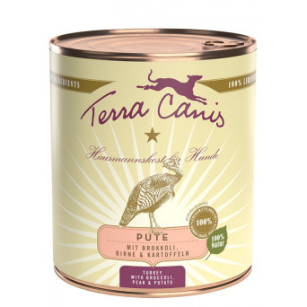TERRA CANIS Classic Truthahn mit Brokkoli, Birne und Kartoffeln 800 gr.