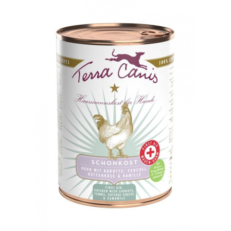 TERRA CANIS Gastrointestinal Chicken with Carrot, fennel, flaked cheese and chamomile 400 gr.