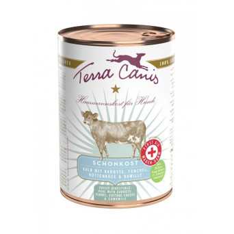 TERRA CANIS Gastrointestinal Vitello con Carote, finocchio, formaggio in fiocchi e camomilla 12 x 400 gr. - 