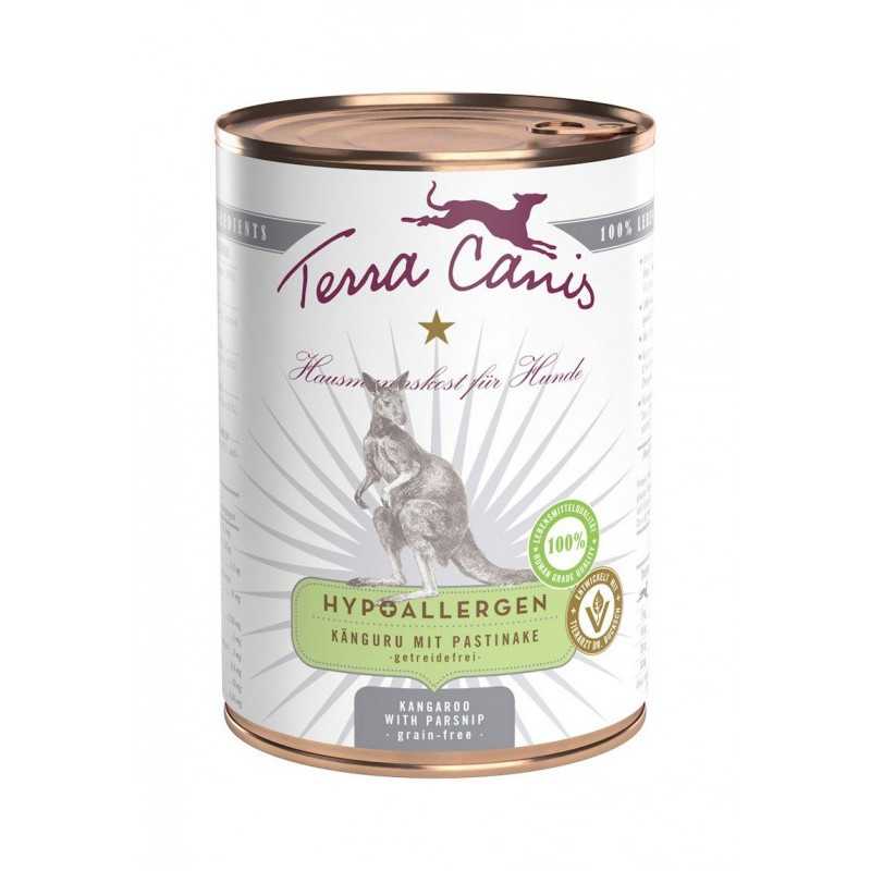 TERRA CANIS Hypoallergenico Canguro avec panais 400 g.