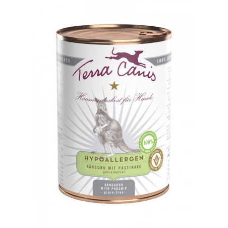 TERRA CANIS Hypoallergenico Canguro con pastinaca 400 gr. - 