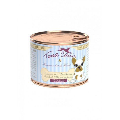 TERRA CANIS Puppy Agnello con zucchine, finocchio e yogurt magro 200 gr. - 