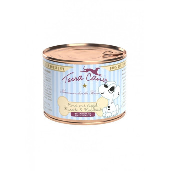 TERRA CANIS Puppy Beef with apple, carrots and dog rose 200 gr.