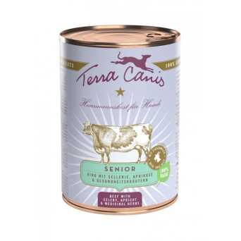 TERRA CANIS Senior Manzo con sedano, albicocca e erbe officinali 400 gr. - 