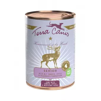 TERRA CANIS Senior Game with tomato, apple and medicinal herbs 400 gr.