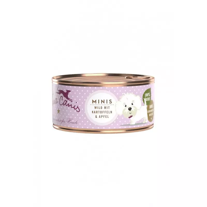 TERRA CANIS Minis Game with potatoes and apple 100 gr.