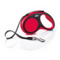 FLEXI Laisse New Comfort Rouge avec Sangle da 3 mt. Taille XS