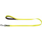 HUNTER Laisse Convenience Jaune Fluo H 63077 2x120 cm.