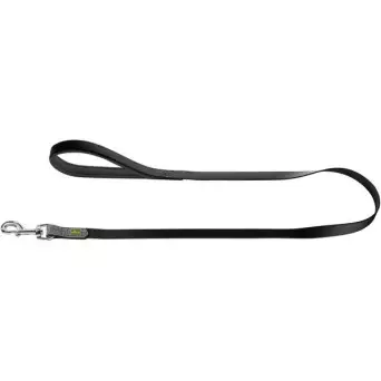 HUNTER Convenience Leash Black H 63080 2x120 cm.