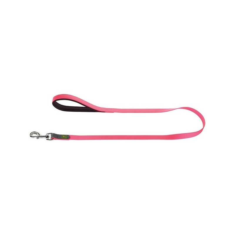 HUNTER Laisse Convenience Rosa Fosforescente H 63072 1,5x120 cm. HUNTER Laisse Convenience Rosa Fosforescente H 63072 1,5x120 cm.