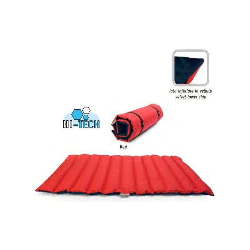 FABOTEX Roter Rollbarer Teppich Mis.1 CP223 / B.1 80x60 cm.