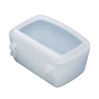FERPLAST L440 Mangiatoia Clip Small 12x8,8x h 5,4 cm. 0,3 lt. - 